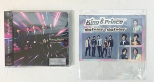 初回限定A盤 King & Prince キンプリ CD 予約特典ステッカーシート＆DVD付 ”Mazy Night” 未満警察 ミッドナイトランナー主題歌