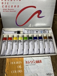 A2j ホルベイン OIL COLORS オイルカラー 油絵具 プラチカルシリーズ 未使用保管品 現状