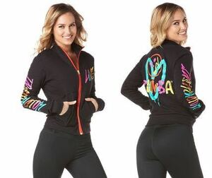 Be About Love Zumba Instru ctor Jacket(Bold Black) ズンバウェア　インストラクター限定品　ジャケット　ハート　ブラック黒