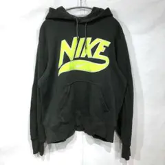 【即発】定番人気　ナイキ　NIKE　パーカー　M　カーキ　ビッグロゴ　1041