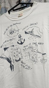 バズリクソンズ　半袖　Ｔシャツ 美品 USN 36 38サイズ　リアルマッコイズ