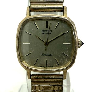 B840-H18-3179◎ SEIKO セイコー Exceline エクセリーヌ 1421-5450 10K BASE SS レディース 腕時計 クォーツ