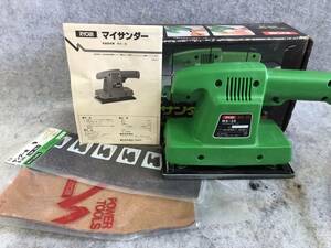 ペーパー付 N-3807 RYOBI リョービ MS-35 マイサンダー 研磨機 電動