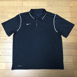 NIKE MEN’S DRI-FIT SHORT SLEEVE SHIRTS size-L(着丈69身幅63) 中古 送料無料 NCNR