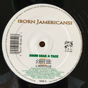 Born Jamericans / Boom Shak A-Tack　[Delicious Vinyl - 7567-95935-0]