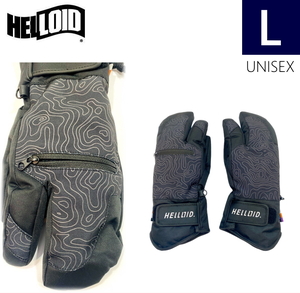 ◎24-25 HELLOID TRIGGER GLOVE カラー:MAP Lサイズ ヘルロイド スキー スノーボード