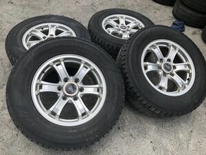 ウェッズ キラーフォース Weds/KEELER 265/65R17 7.5J×4本 6穴 139.7 +40 SUV/RV車等 パジェロ プラド ランクル スタッドレス