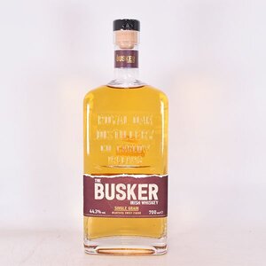 1円～★バスカー シングル グレーン 700ml 44.3% アイリッシュウイスキー THE BUSKER K240303