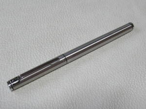 ■美品 1980年代！ペリカン（Pelikan）シグナム（Signum）シリーズ ステンレス製 ペン先：ステンレス F（細字）全長138.4ｍｍ