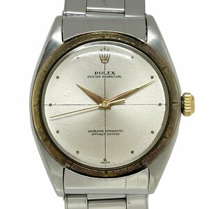 ROLEX ロレックス 1008 Oyster Perpetual Zephyr オイスターパーペチュアル シルバー 自動巻き J58873