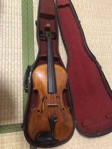フランス 古いバイオリン フルサイズ 4/4 虎杢 ヴァイオリン