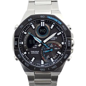 【ウォッチ】カシオ(CASIO) エディフィス(EDIFICE) ECB-950YDB-1AJF メンズ腕時計 ブラック文字盤 タフソーラー電池 ステンレス Bluetooth