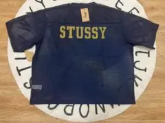 【STUSSY】TEAM JERSEY 80 TEE ブルー サイズM