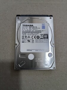 TOSHIBA　東芝　HDD ハードディスク　2.5 1TB 7