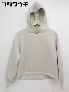 ◇ UNITED ARROWS STYLE for LIVING 長袖 パーカー ベージュ レディース