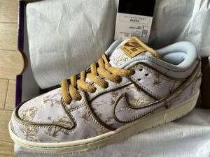 【新品未着用28.5cm】NIKE SB DUNK LOW PREMIUM "TOILE" FN5880-001 国内正規品付属品完備 SBダンクロートワレ US10.5