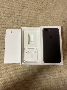 美品☆ iPhone7 Plus 化粧箱　イヤホン