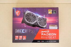 MSI Radeon RX 6700 XT 12GB GDDR6 MECH 2X グラフィックスボード 送料無料