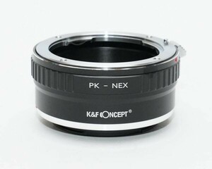 K&F ペンタックスK PK-SONY NEX Eマウント マウントアダプター pk-nex (KFNEX) おまけレンズクロス付