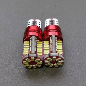 超爆光！VW シロッコ ゴルフ5 ゴルフ6 ポロ ポジションバルブ T10 LED 2個セット ホワイト /57