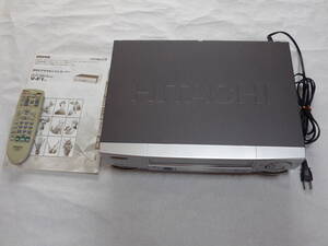 日立ビデオカセットレコーダー　Hi-Fi VHS G-CODE V-F1形　中古品