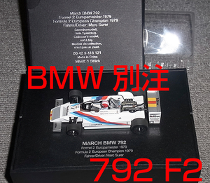 1/43 F2 マーチ BMW 792 スレール ヨーロッパ チャンピオン 1979 Surer