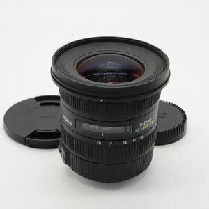 【ほぼ新品】シグマ(Sigma) SIGMA 超広角ズームレンズ 10-20mm F3.5 EX DC HSM キヤノン用 APS-C専用 202545