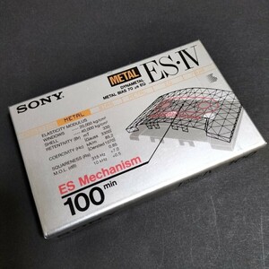 【未開封1本】カセットテープ★SONY★METAL ES Ⅳ 100★メタルカセットテープ★メタルテープ★メタルポジション★ソニー★④