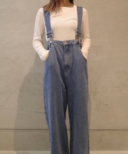 「INTER FACTORY」 デニムパンツ SMALL ブルー レディース