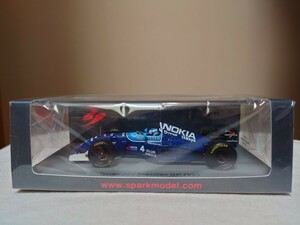 S6974 スパーク 1/43 ティレル 023 #4 Brazilian GP 1995 Mika Salo