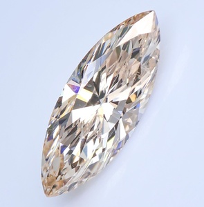 【１００円～】0.346ｃｔ 天然ダイヤ Very Light Pinkish Brown（ナチュラルカラー）SI1 MQ