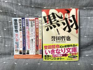 【美品】 【送料無料】 誉田哲也 文庫書下ろし 「黒い羽」 光文社文庫 初版・元帯付き