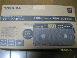 東芝(TOSHIBA) TY-SR66-K(ブラック) FM/AMステレオラジオ