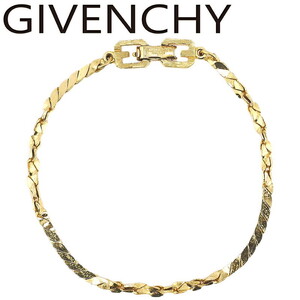 ジバンシィ ブレスレット ブレス アクセサリー レディース メンズ チェーンブレスレット Gマーク GIVENCHY 中古