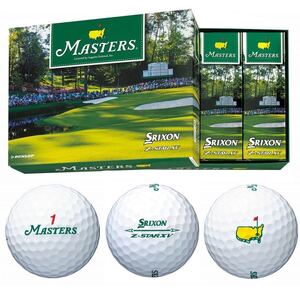 ダンロップ SRIXON Z-STAR XV MASTERS (スリクソンゼットスターマスターズモデル) ゴルフボール1ダース　DUNLOP 