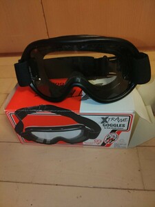 エクストラビューゴーグル Bob heath Visors製 XTRAVUE GOGGLES made in England　エルシノア　ヴィンテージモトクロス　VMX