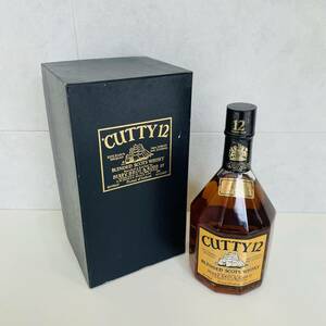 NA8447 未開栓 CUTTY 12 カティサーク 12年 ゴールドラベル ウィスキー 特急 750ml 43度 古酒 箱付き 検M