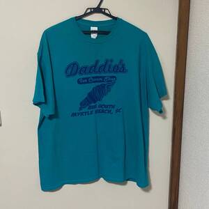 【USA輸入】GILDAN ギルダン 古着Tシャツ グリーン系 メンズ2XL