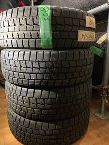 Y822 195/65R15 DUNLOP ダンロップ 2015年 4本セット