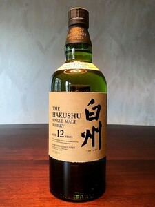 白州12年 SINGLE MALT WHISKEY シングルモルト ジャパニーズウイスキー 43％ 700ml SANTORYサントリー 洋酒 HAKUSYU 12 YEARS OLD b 旧