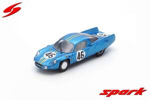 ■スパークモデル 1/43 1966 アルピーヌA210 #46 ルマン24h