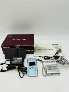 パナソニック Panasonic D-snap SV-AS10-A ブルー　カメラ