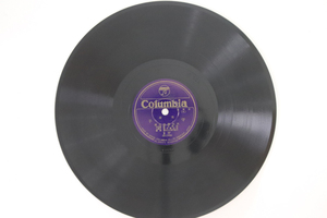 78RPM/SP 清元志壽太夫 清元 子守 二 / 五 B77 COLUMBIA /00500