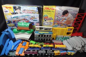 ◆J18-1R2480 / TOMY プラレール まとめて ★ 車両・レール・橋脚・トンネル ★ ガチャっと!アクションステーション/のぞみ号立体ループ他