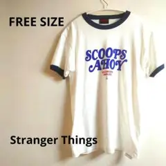 Scoops Ahoy　ストレンジャーシングス Tシャツ　グッドスピード製