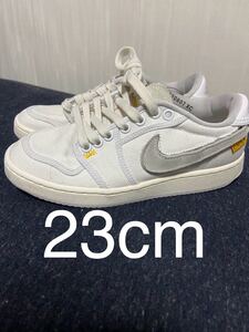 23cm UNION Nike Air Jordan 1 Low KO White Canvas ユニオン ナイキ エアジョーダン1 ロー ホワイト キャンバス　Ajko aj 