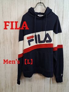 人気!!　FILA　ロゴ入りパーカー　Lサイズ