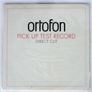 ORTOFON/PICK UP TEST RECORD DIRECT CUT/ORTOFON 0001 LP