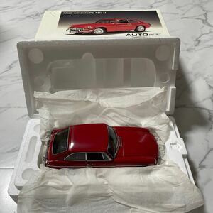 《箱付き》【1/18スケール】MGB GT COUPE MK Ⅱ AUTOart ミニカー 模型 コレクション放出 メタルダイキャスト 赤 レッド クーペ