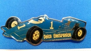 335　Delco Electronics　F1　レーシングカー　レトロ　アンティークコレクション　ピンズ　ピンバッチ